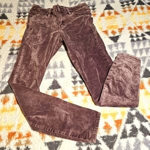 Lucky Brand Velvet Ava Super Skinny Pants - Size 26